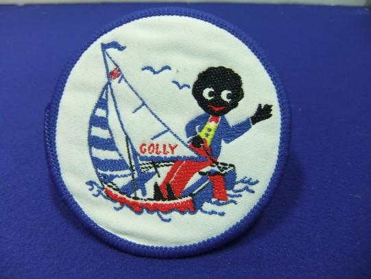 Robertsons golly sew on patch badge SAILOR