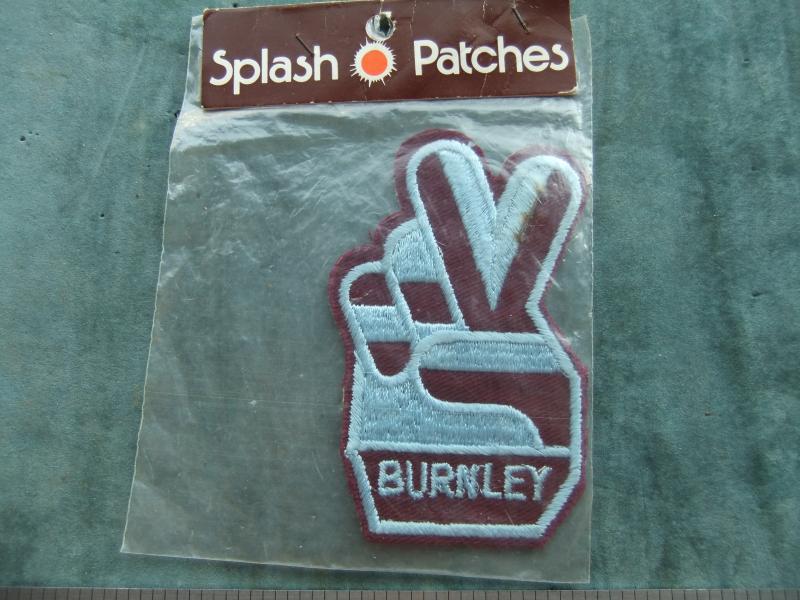 Burnley FC Football Club Patch Badge 1970s