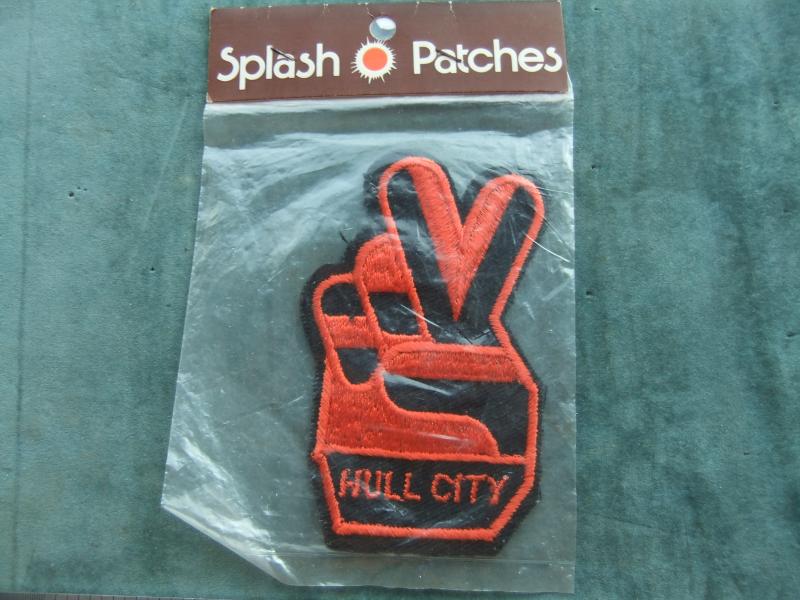 Hull City FC Football Club Patch Badge 1970s